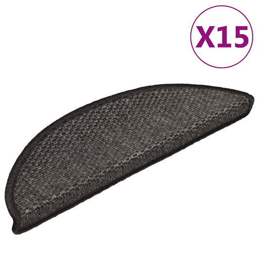 Stair Mat | Set of 15 | Anthracite