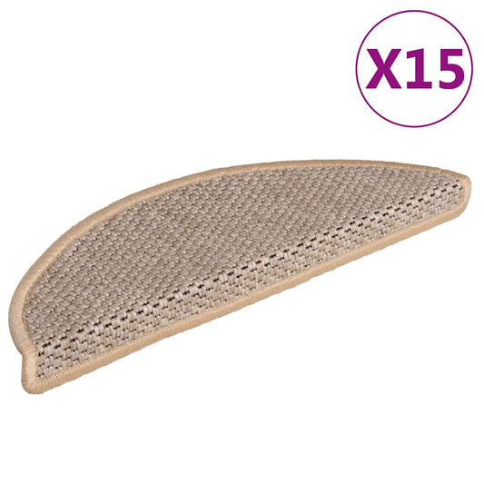 Stair Mat | Set of 15 | Light beige