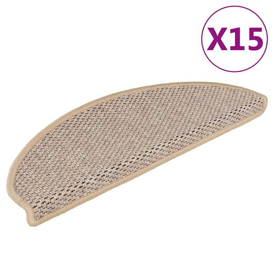 Stair Mat | Set of 15 | Light Beige