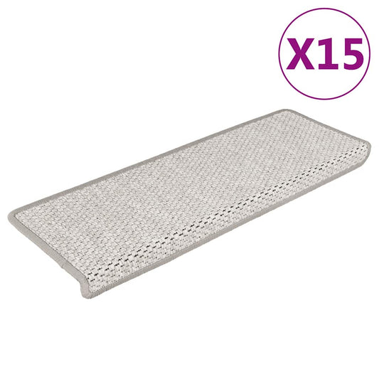 Stair Mat |  Set of 15 | Platina