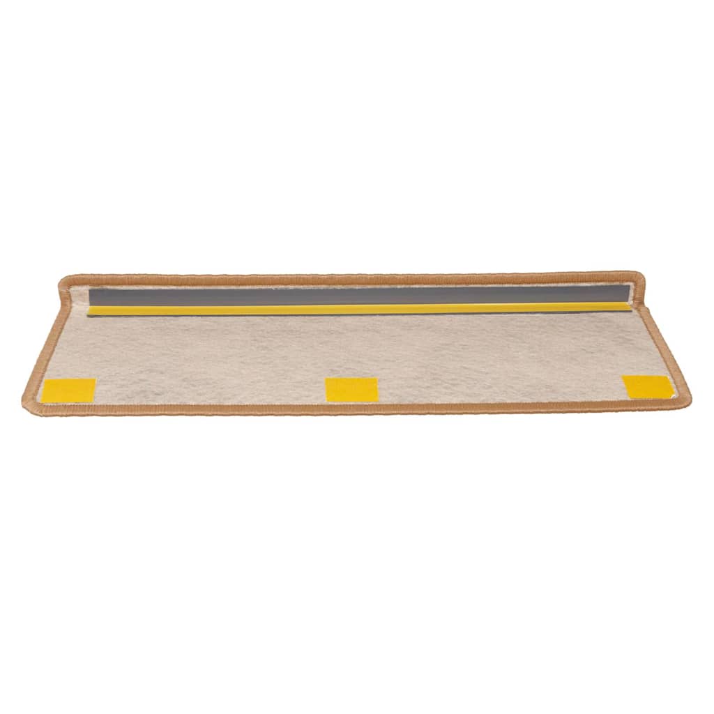 Stair Mats Self-adhesive Sisal-Look 15 pcs 65x21x4 cm Sisal