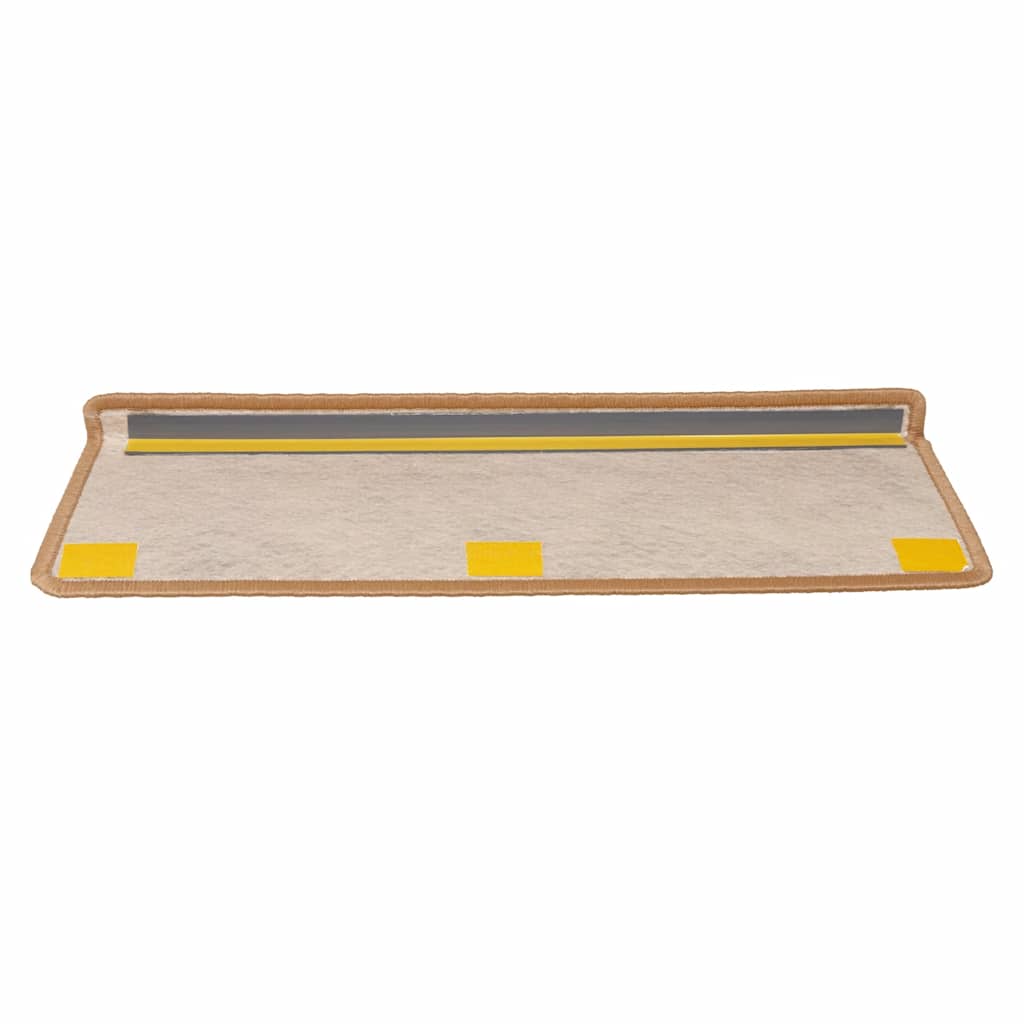 Stair Mats Self-adhesive Sisal-Look 15 pcs 65x21x4 cm Sisal
