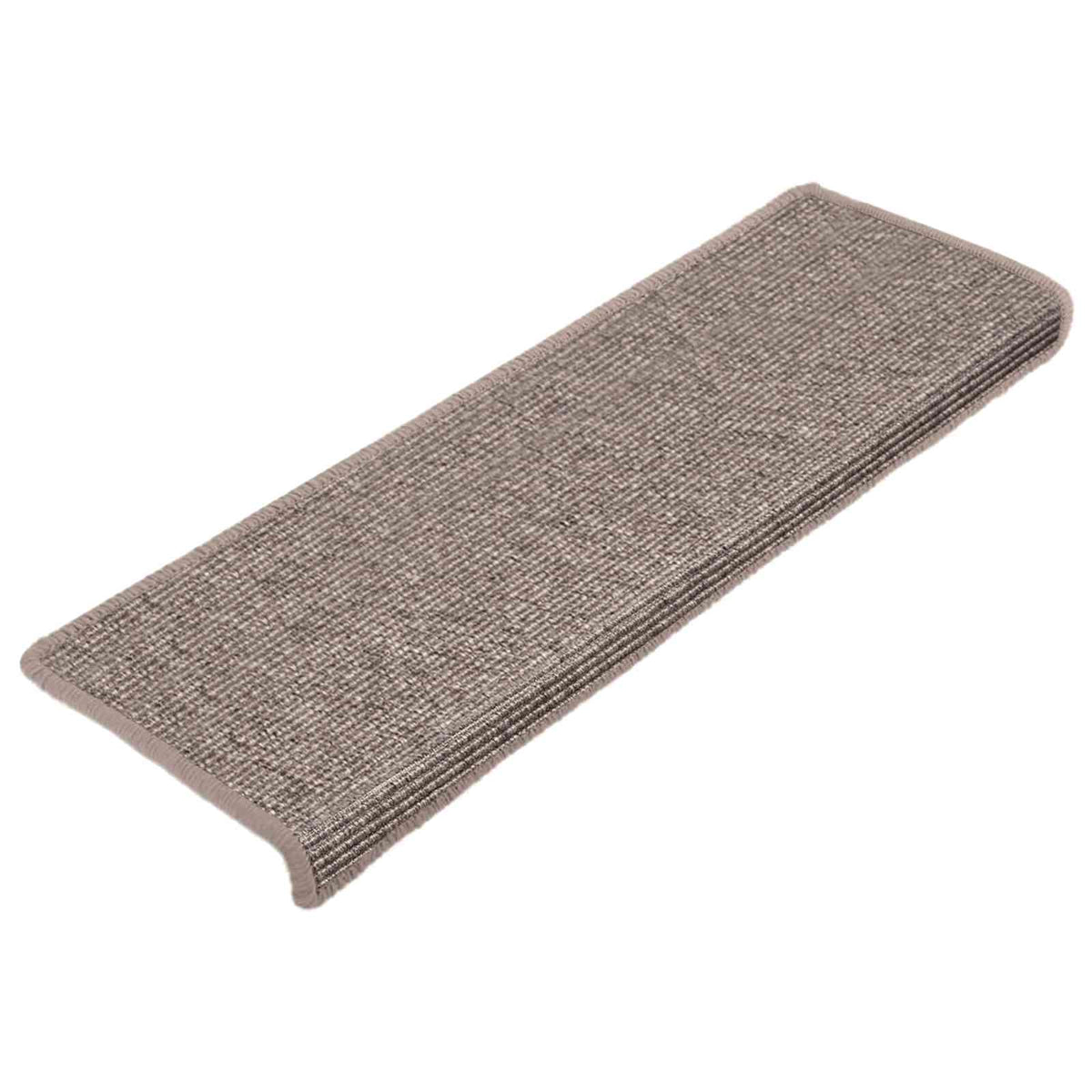 Stair Mats 15 pcs 65x21x4 cm Dark Beige Rectangular Edge