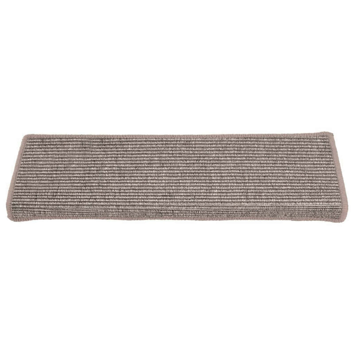 Stair Mats 15 pcs 65x21x4 cm Dark Beige Rectangular Edge