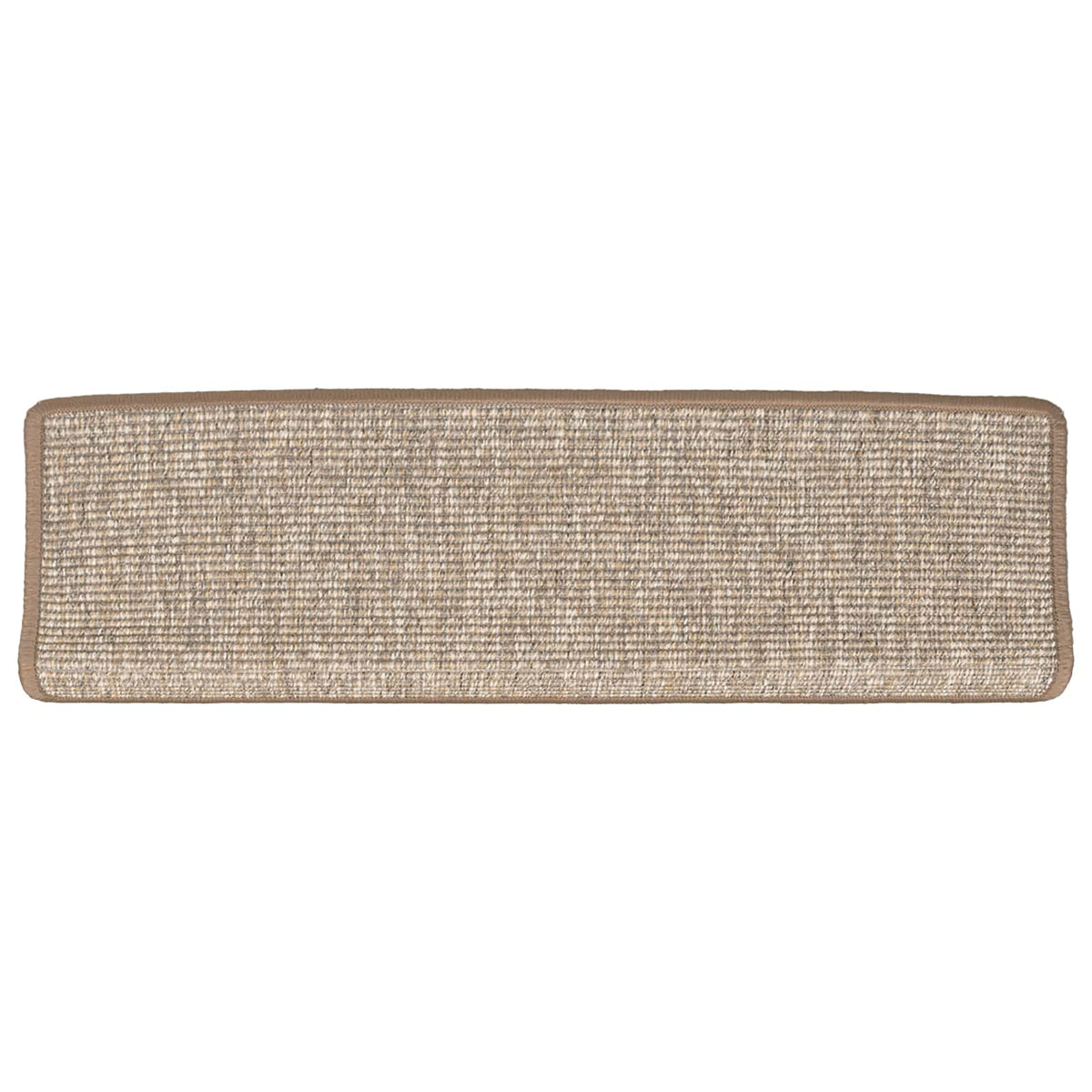 Stair Mats 15 pcs 65x21x4 cm Light Brown Rectangular Edge