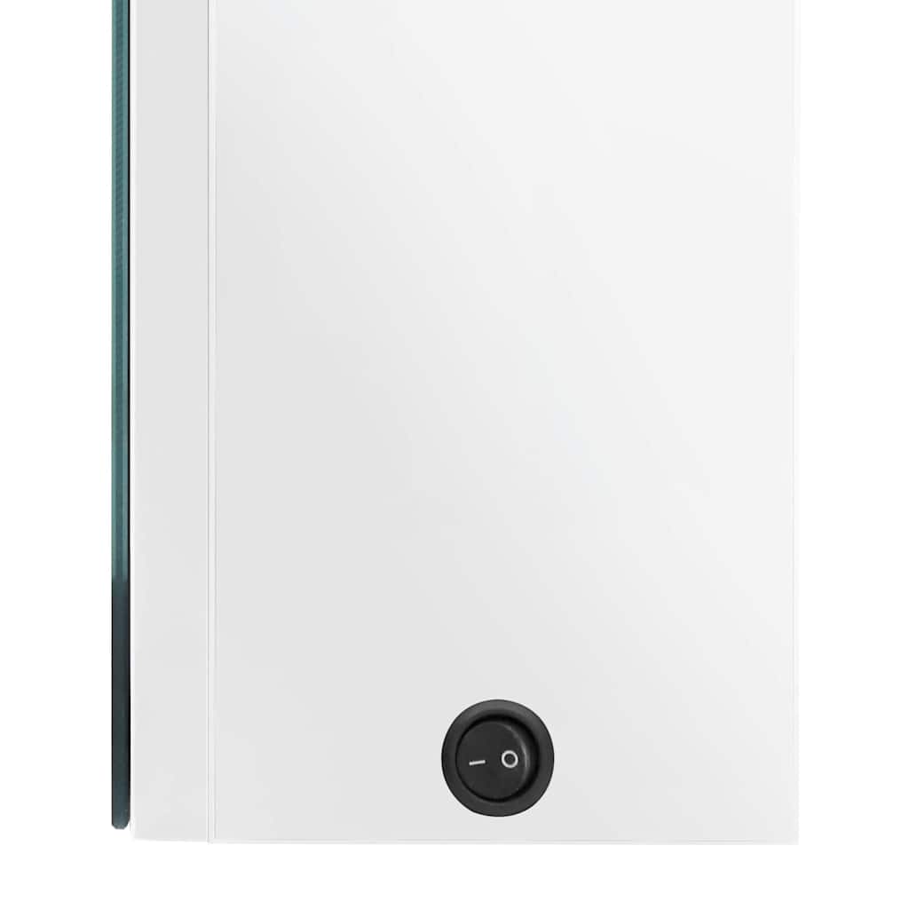 326501 vidaXL LED Bathroom Mirror Cabinet Shining White 50x13x70 cm