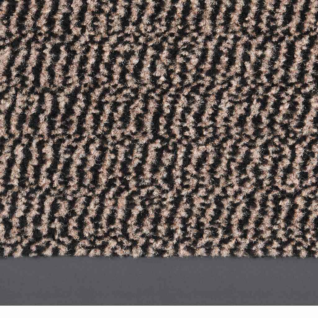 326936 vidaXL Doormat Tufted 40x60 cm Dark Brown