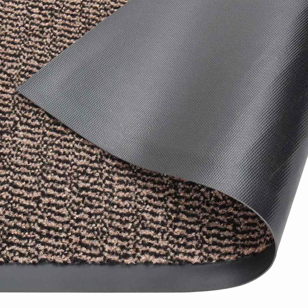 326936 vidaXL Doormat Tufted 40x60 cm Dark Brown