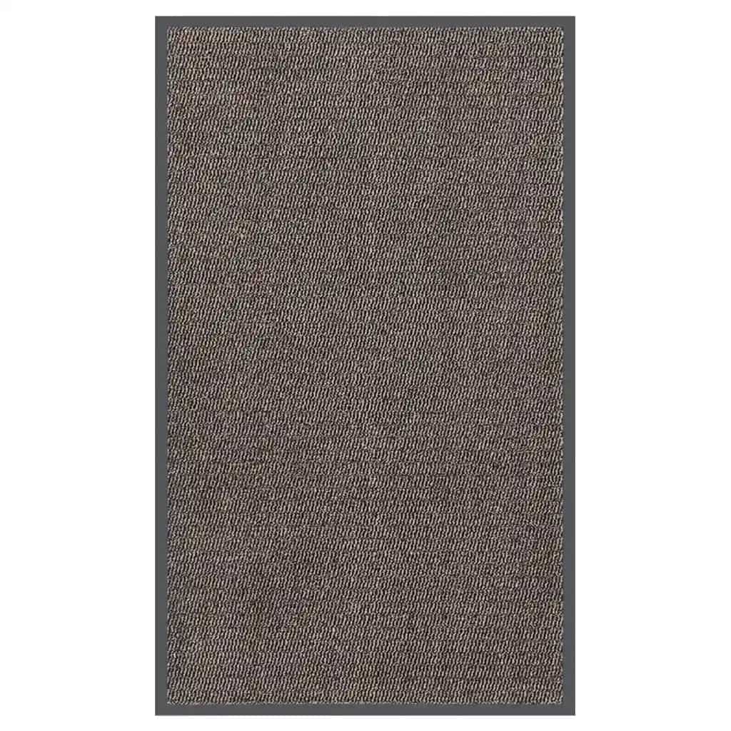 Doormat Tufted 90x150 cm Dark Brown