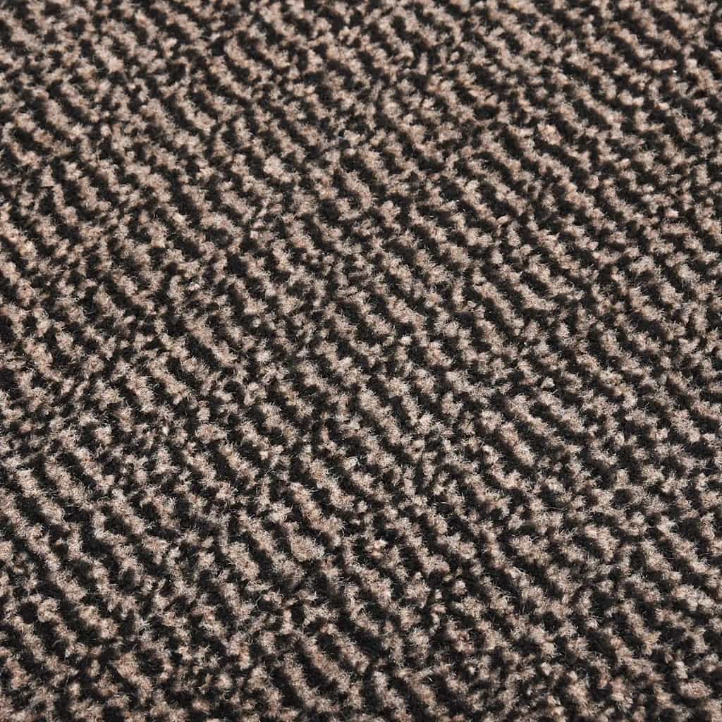 Doormat Tufted 90x150 cm Dark Brown