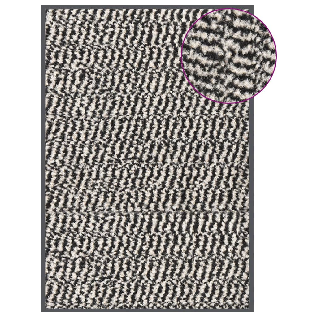 326943 vidaXL Doormat Tufted 40x60 cm Light Brown