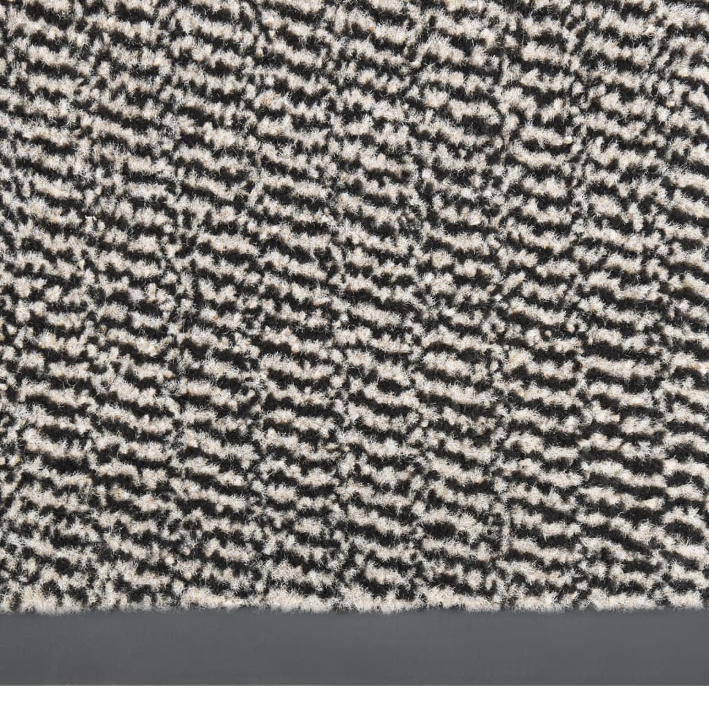 326947 vidaXL Doormat Tufted 80x120 cm Light Brown