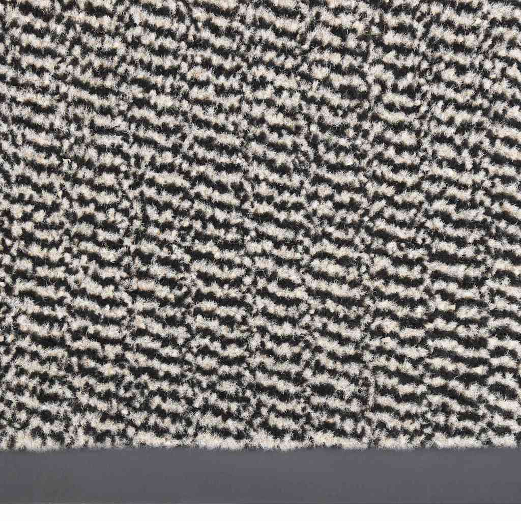 326948 vidaXL Doormat Tufted 90x150 cm Light Brown