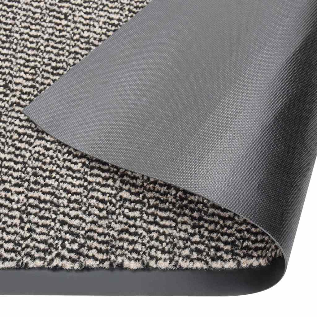 326948 vidaXL Doormat Tufted 90x150 cm Light Brown