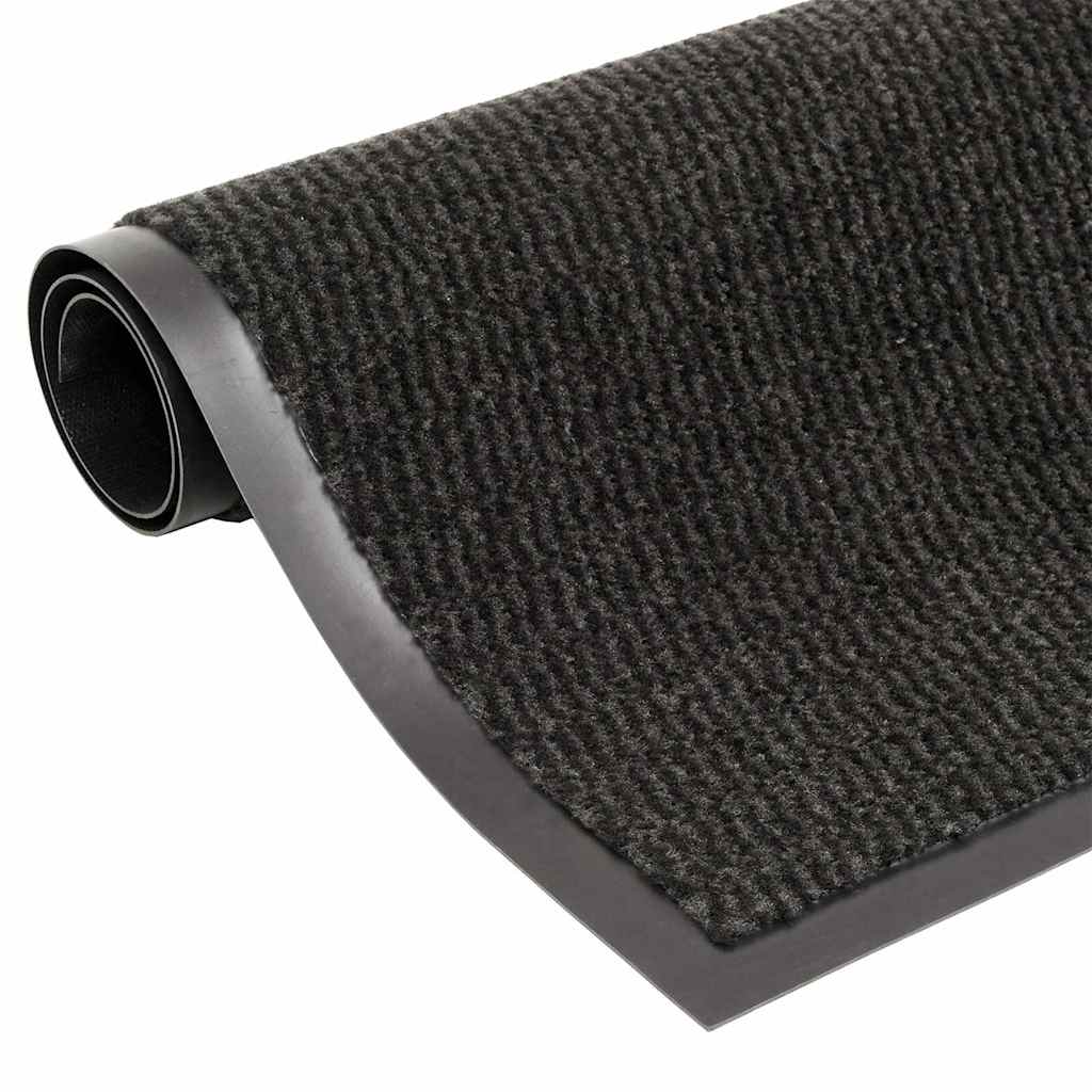 Doormat Tufted 60x150 cm Black