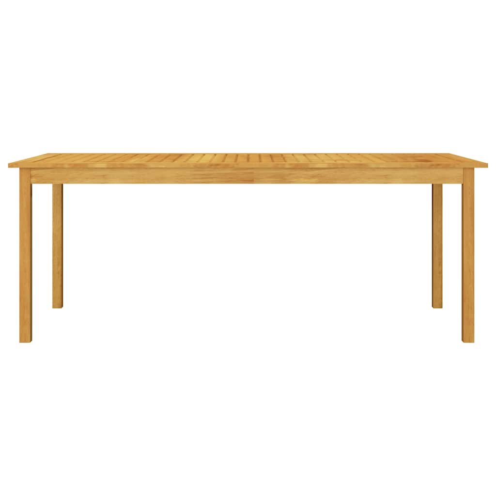 Dining Set | Black, Natural Wood