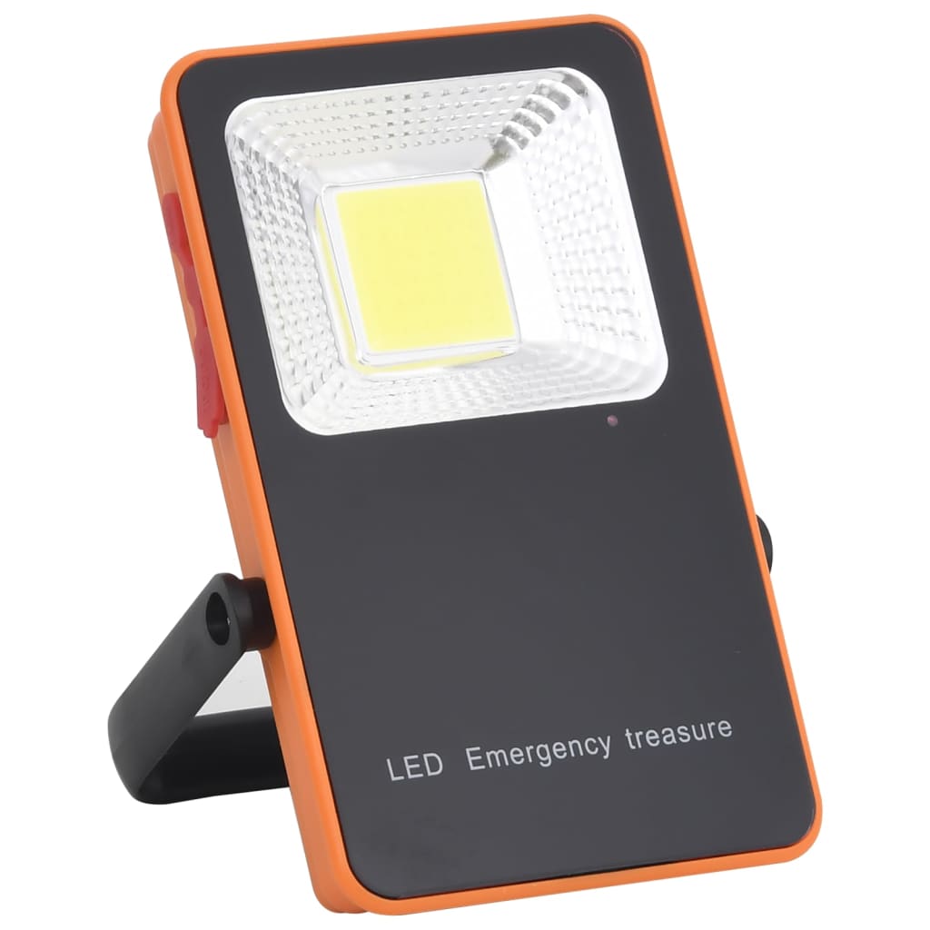 vidaXL LED Floodlight ABS 5 W Cold White