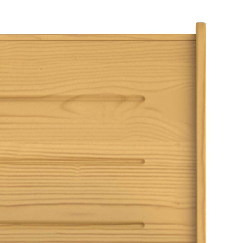 Corner Bench "REINE" 151 cm Honey Brown Solid Wood Pine