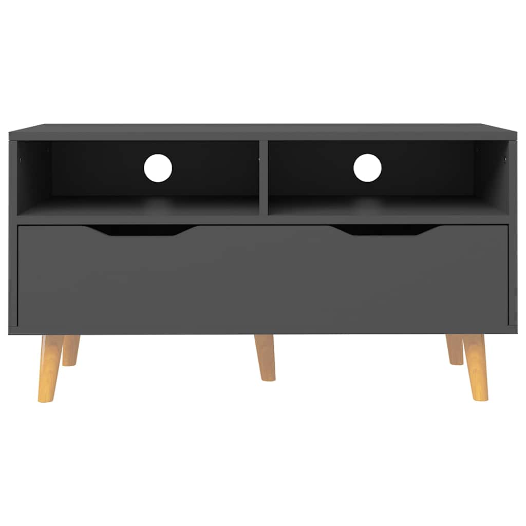 326779 vidaXL TV Cabinet Grey 90x40x48,5 cm Engineered Wood