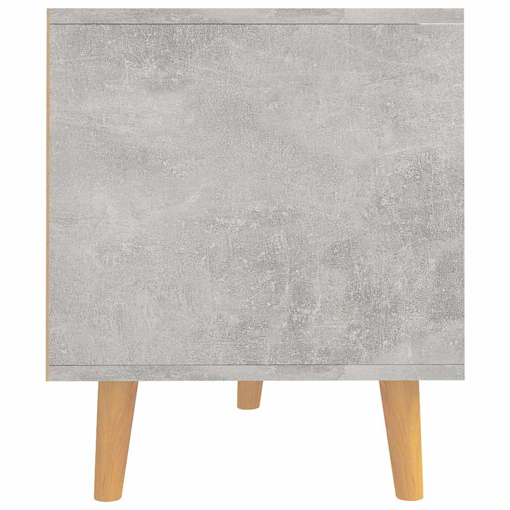 326781 vidaXL TV Cabinet Concrete Grey 90x40x48,5 cm Engineered Wood