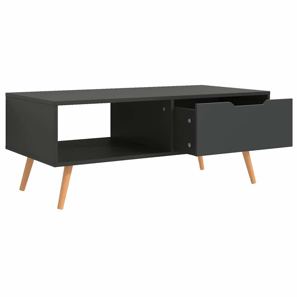 326788 vidaXL Coffee Table Grey 100x49,5x43 cm Engineered Wood