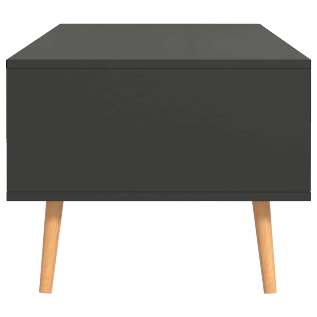326788 vidaXL Coffee Table Grey 100x49,5x43 cm Engineered Wood