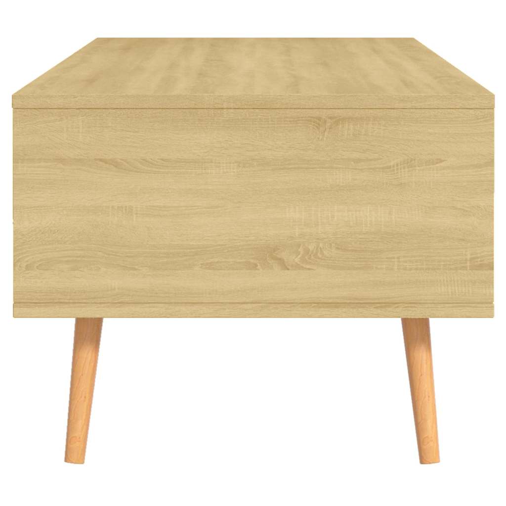 326789 vidaXL Coffee Table Sonoma Oak 100x49,5x43 cm Engineered Wood