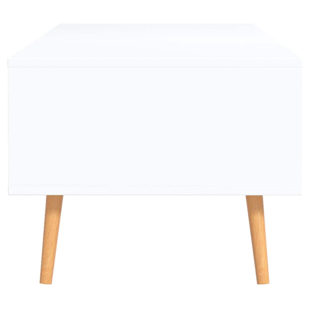 326791 vidaXL Coffee Table White and Sonoma Oak 100x49,5x43 cm Engineered Wood