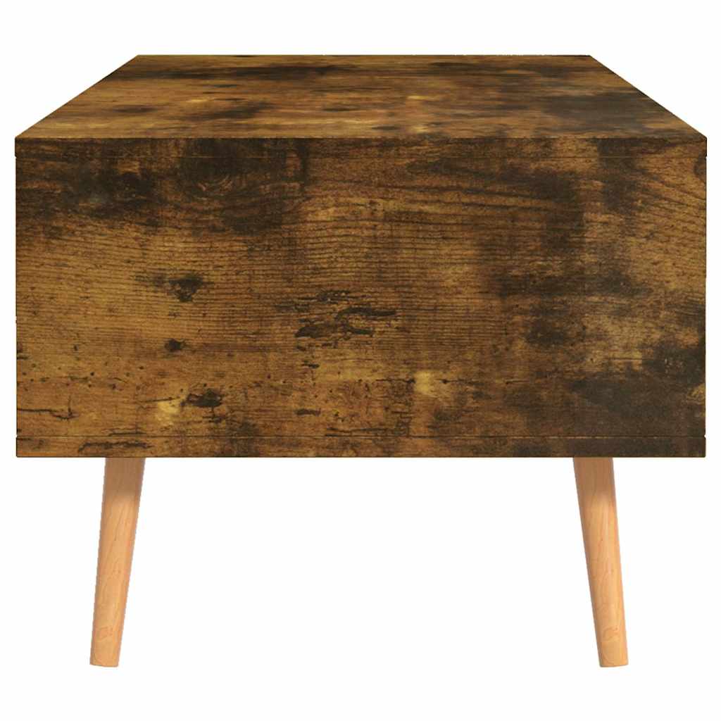 326794 vidaXL Coffee Table Smoked Oak 100x49,5x43 cm Engineered Wood
