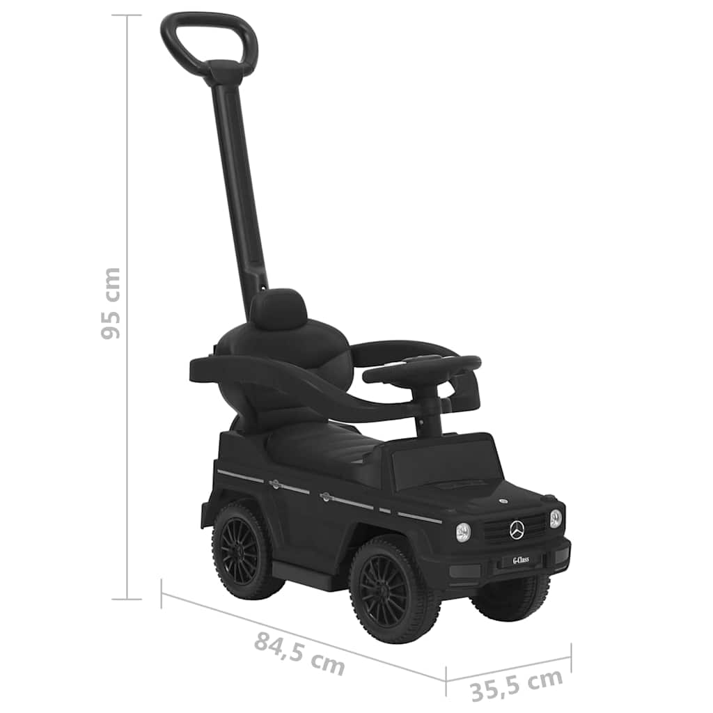 vidaXL Push Walk Car G63 Black