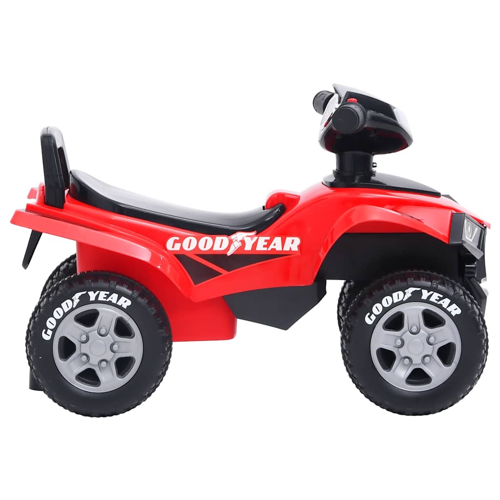 vidaXL Children's Ride-on Quad Good Year Red