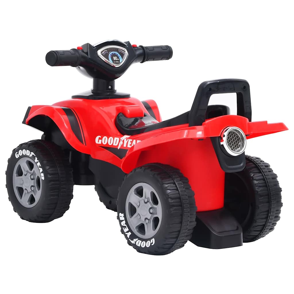 vidaXL Children's Ride-on Quad Good Year Red