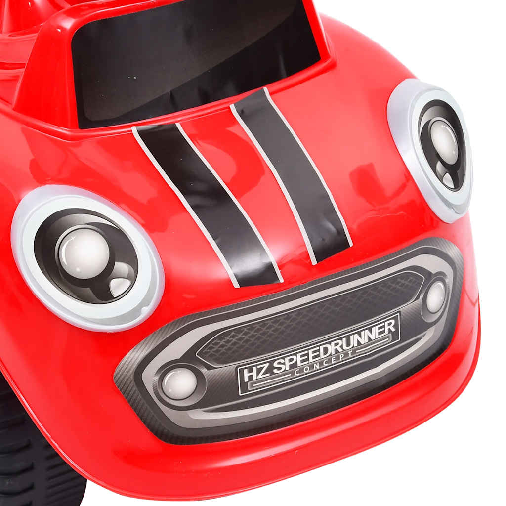 vidaXL Step Car Red