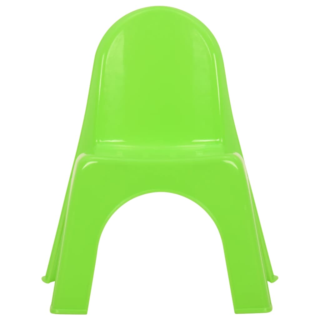 vidaXL Children's Table and Chair Set PP