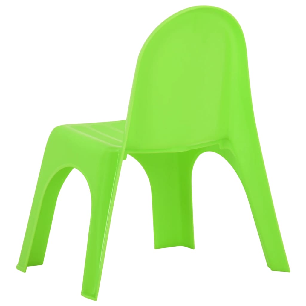 vidaXL Children's Table and Chair Set PP