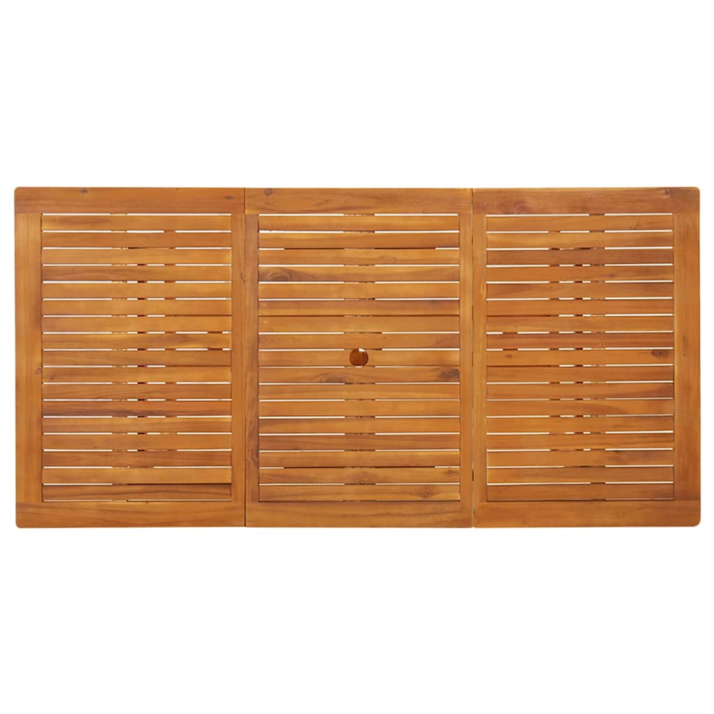 315945 vidaXL Garden Dining Table 180x90x75 cm Solid Acacia Wood