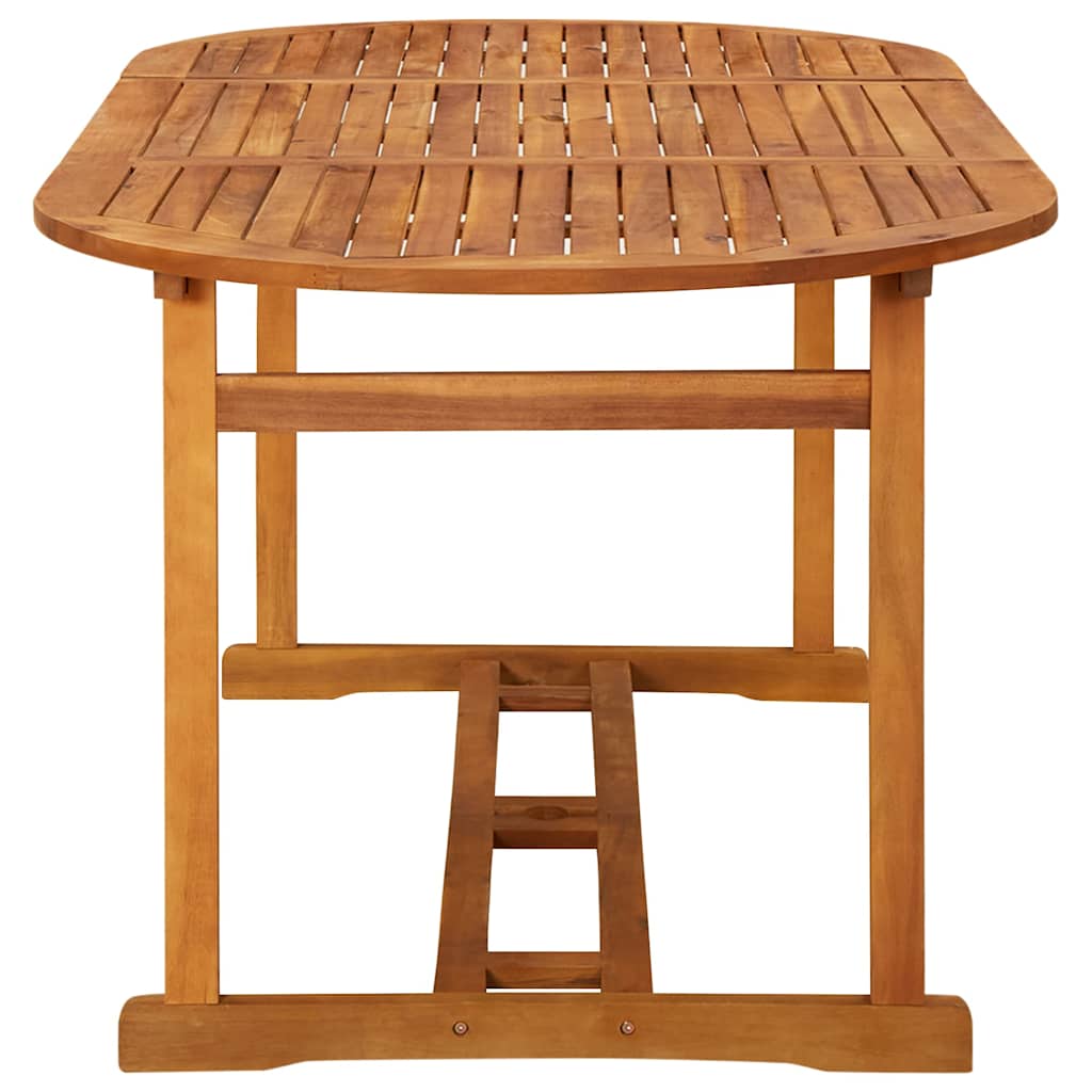 315948 vidaXL Garden Dining Table 180x90x75 cm Solid Acacia Wood