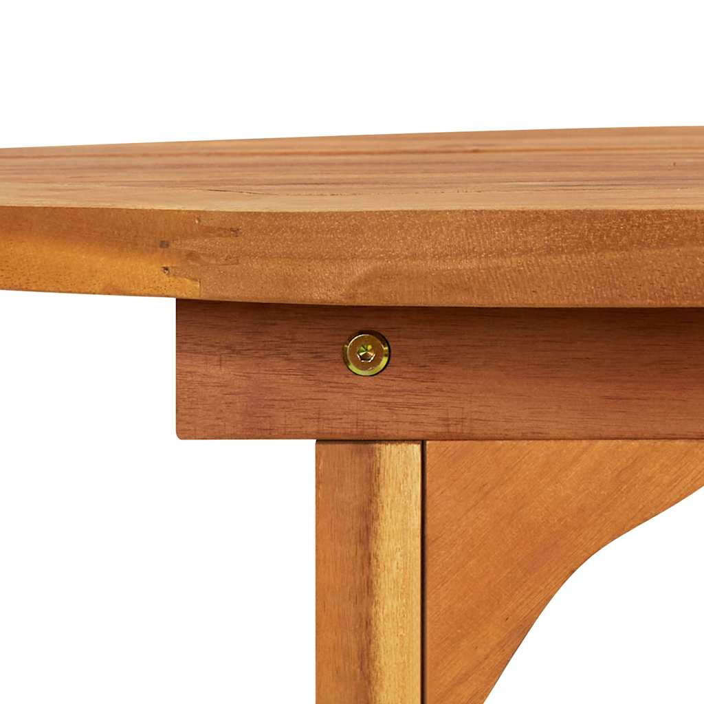 315949 vidaXL Garden Dining Table 220x90x75 cm Solid Acacia Wood