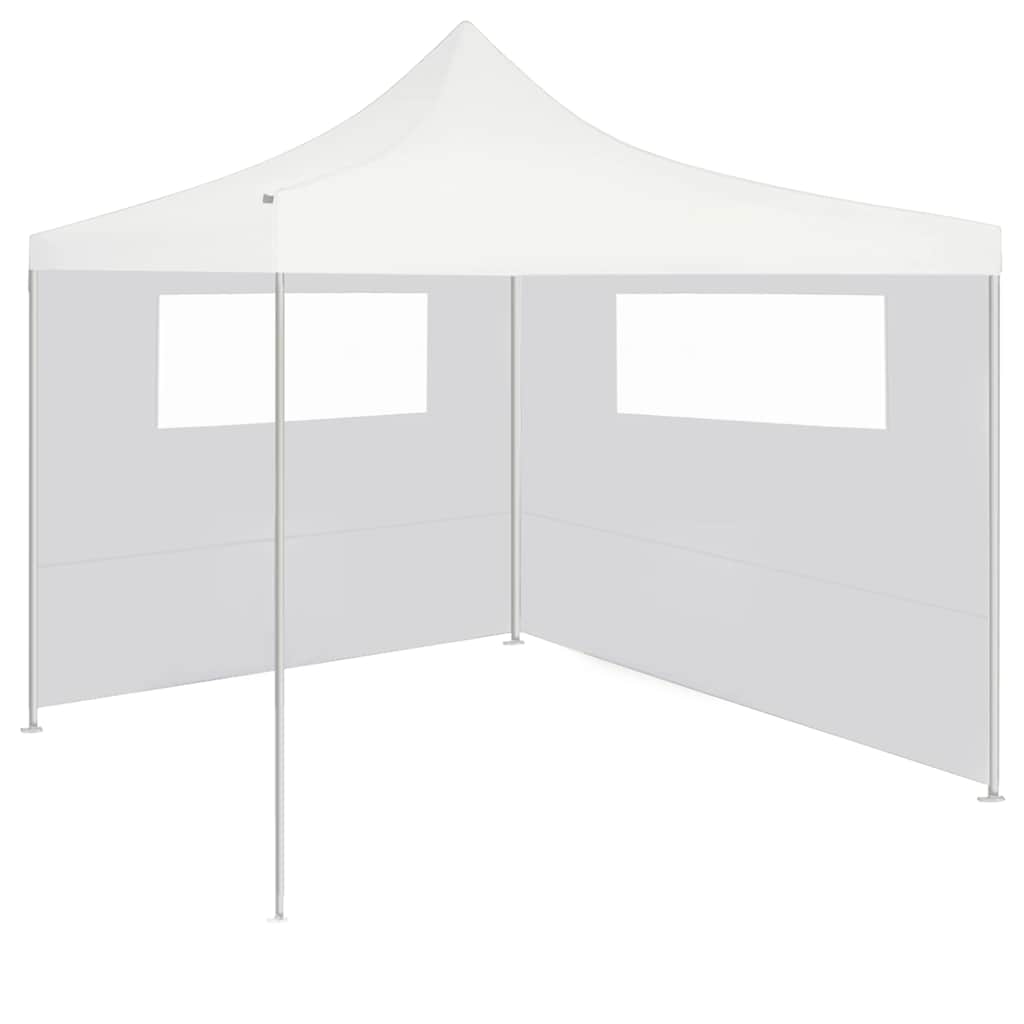Gazebo Sidewall with Windows 6x2 m White