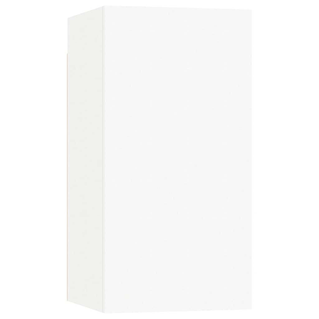 TV Cabinet White 30.5x30x60 cm Engineered Wood
