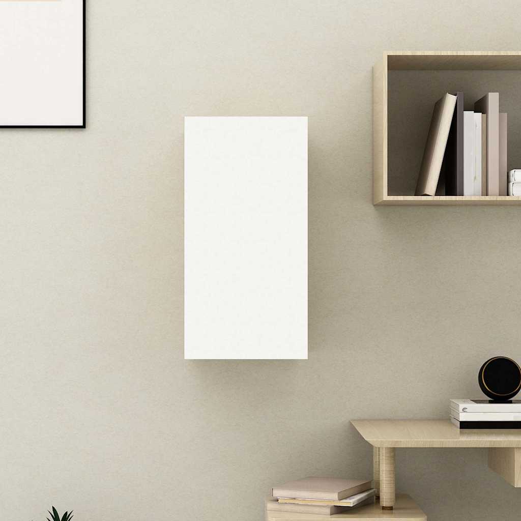803326 vidaXL TV Cabinet White 30,5x30x60 cm Engineered Wood