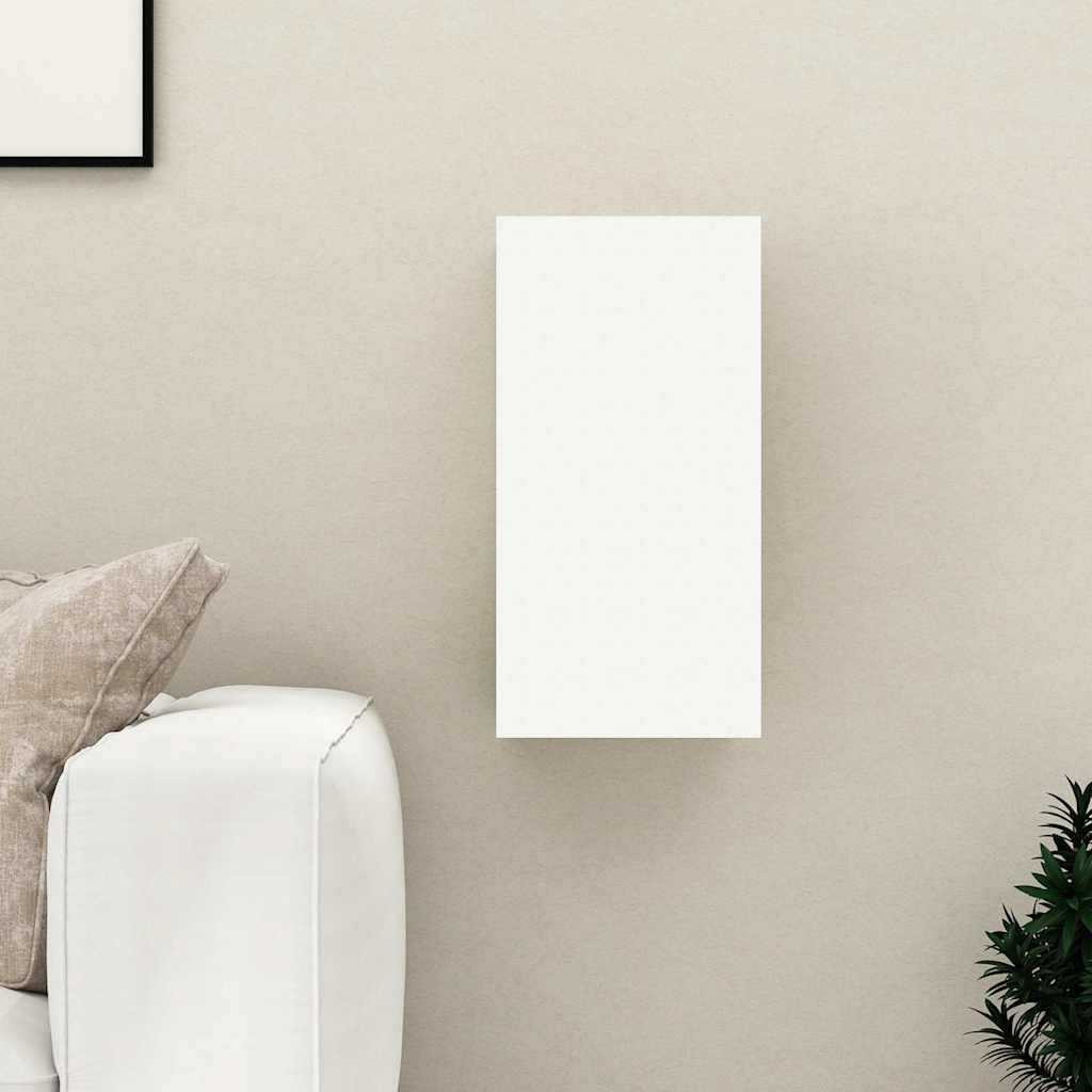 803326 vidaXL TV Cabinet White 30,5x30x60 cm Engineered Wood
