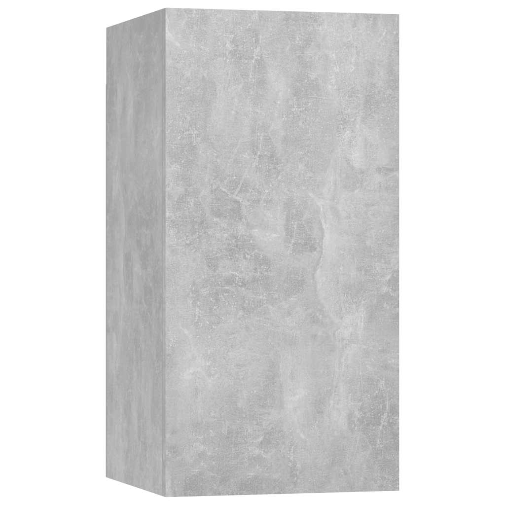 TV Cabinet Concrete Grey 30.5x30x60 cm Engineered Wood