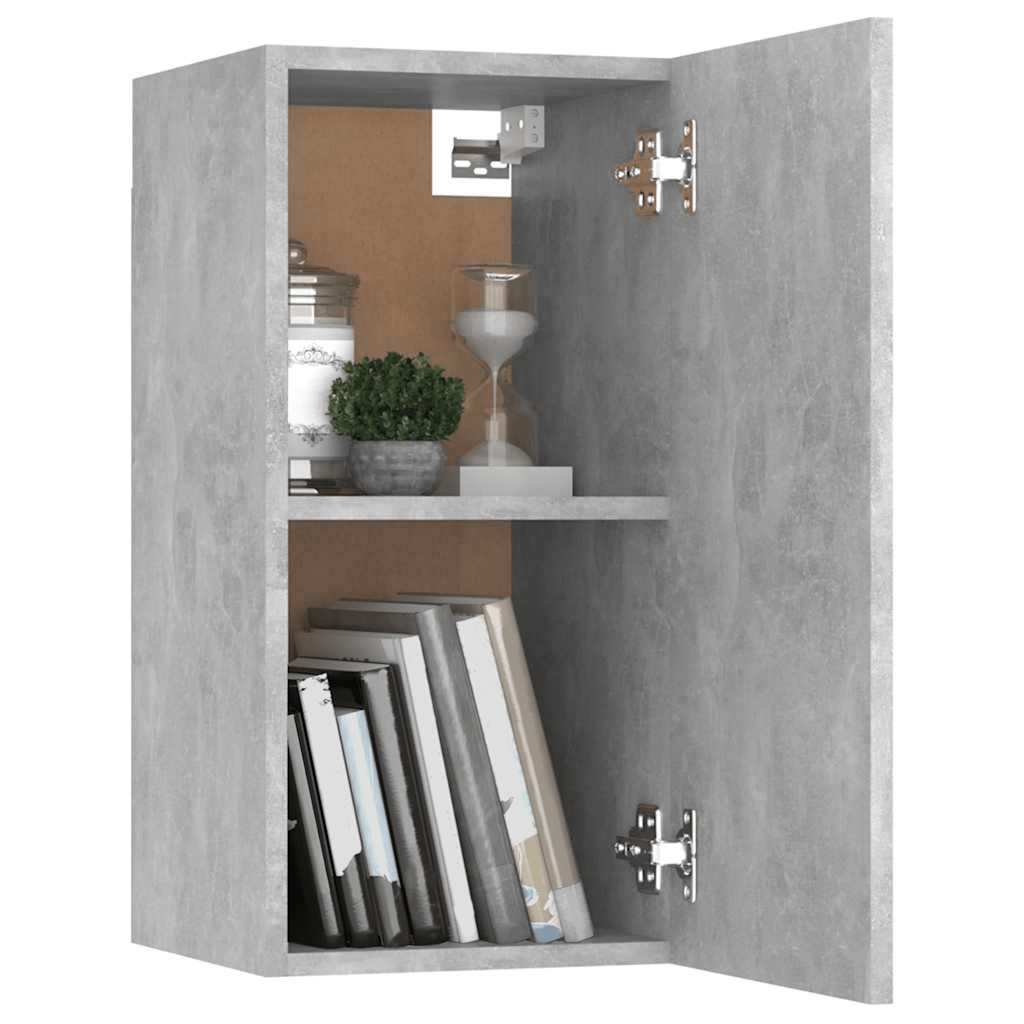 TV Cabinet Concrete Grey 30.5x30x60 cm Engineered Wood
