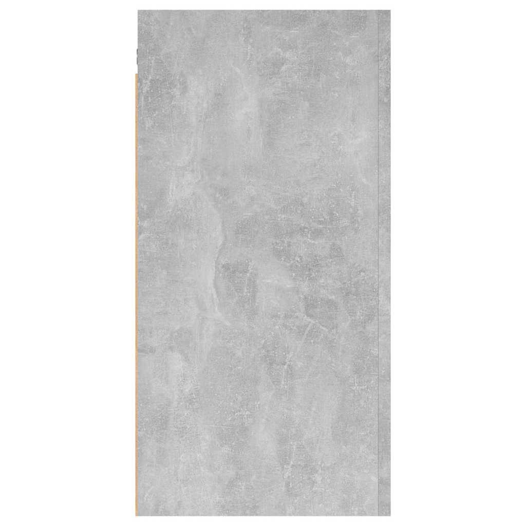 803334 vidaXL TV Cabinet Concrete Grey 30,5x30x60 cm Engineered Wood
