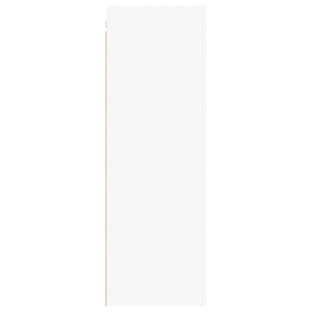 TV Cabinet White 30.5x30x90 cm Engineered Wood