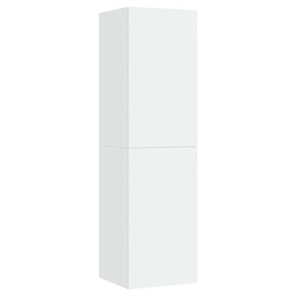 803362 vidaXL TV Cabinet White 30,5x30x110 cm Engineered Wood