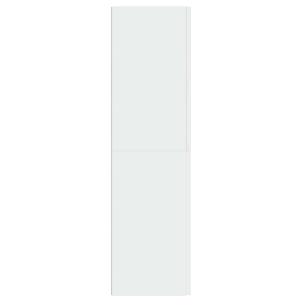 803362 vidaXL TV Cabinet White 30,5x30x110 cm Engineered Wood
