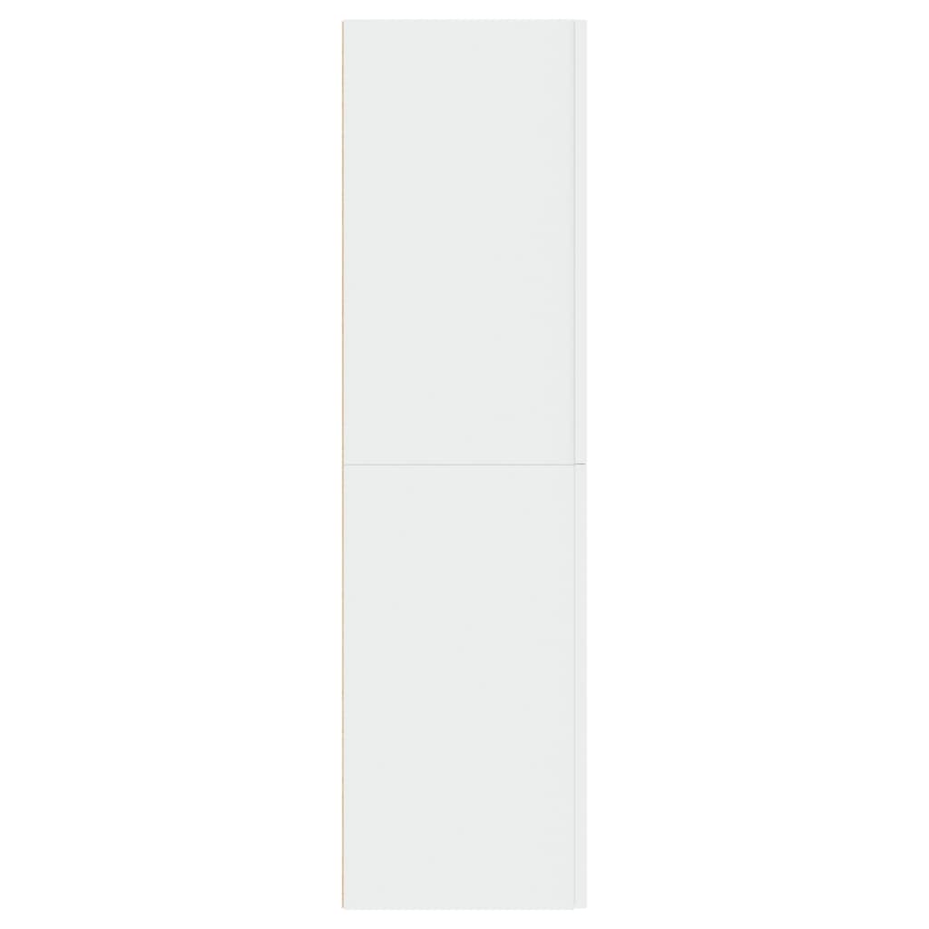 vidaXL TV Cabinets 2 pcs White 30.5x30x110 cm Engineered Wood