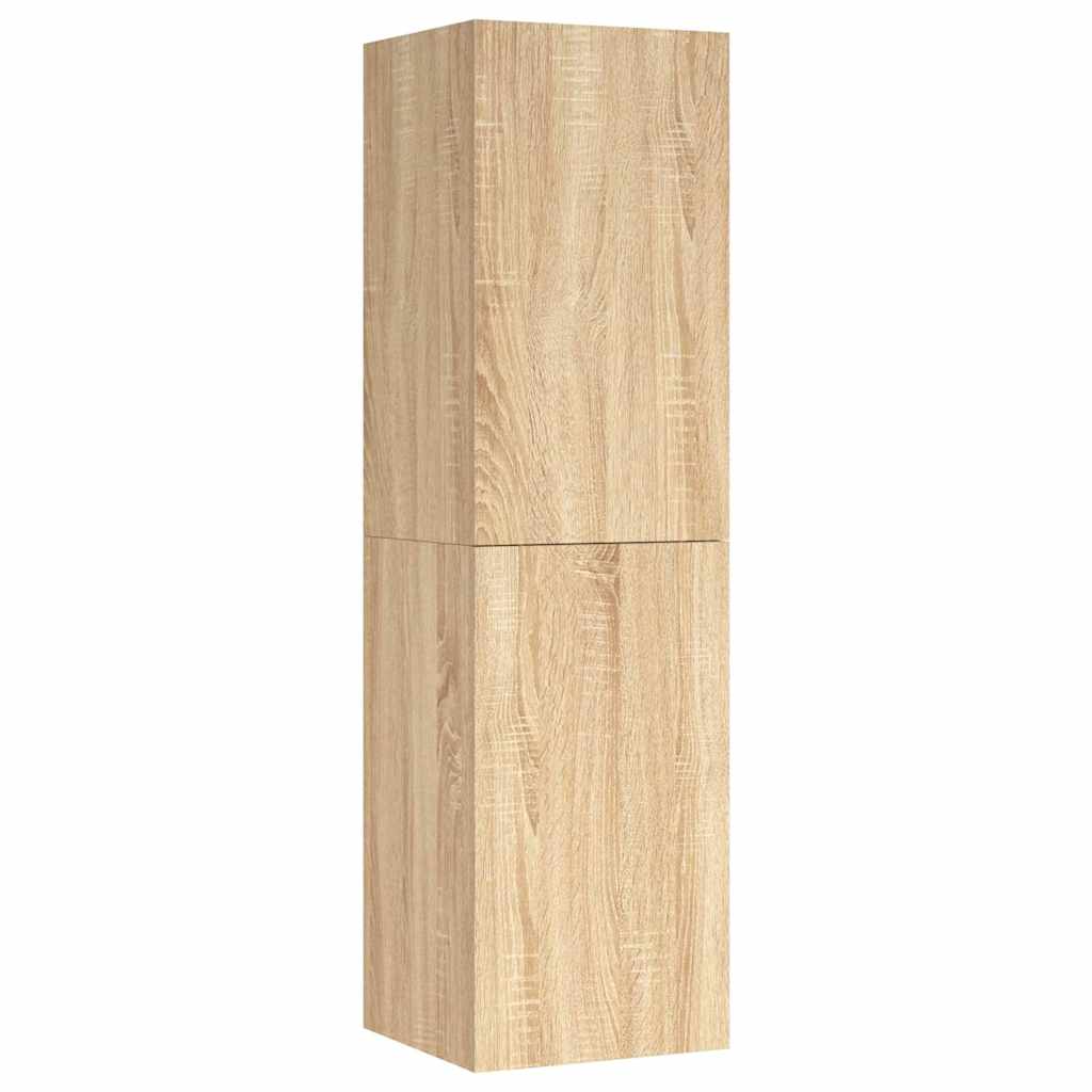 803368 vidaXL TV Cabinet Sonoma Oak 30,5x30x110 cm Engineered Wood